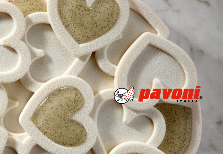 Pavoni Magic Decor Tappetino In Silicone A Forma Di Cuore Per Decorazioni Torte - 4