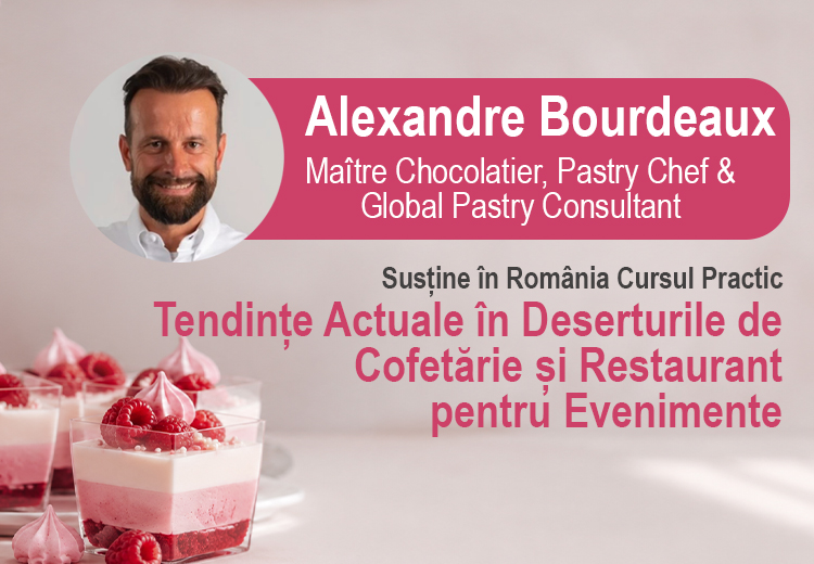 Alexandre Bourdeaux vine la Brașov